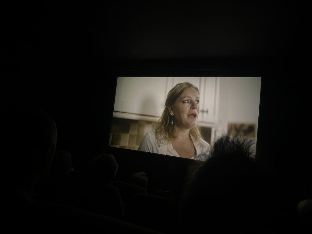 Heather Cairns on screen in 
